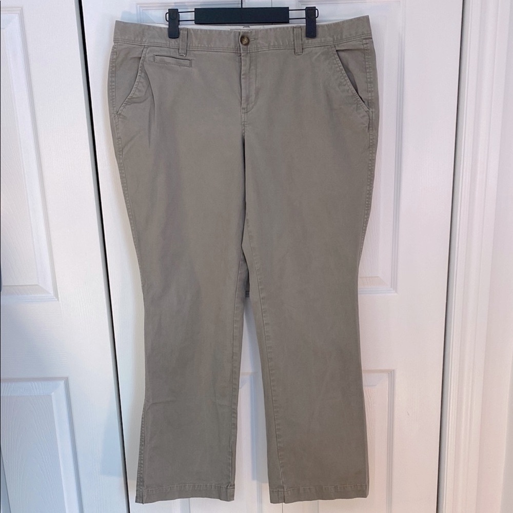 2 for $25 - Old Navy Khakis, Curvy, Bootcut Flare, Low Rise, 16 Plus